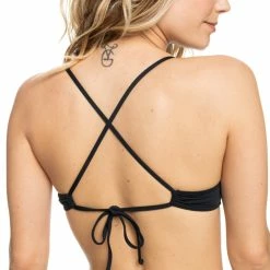 ROXY Womens Beach Classics Athletic Triangle Bikini Top -Volcom Shop 04945ba0 ae06 4e9c bf15 d30e0ec86ac8