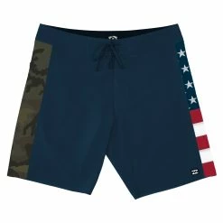 Billabong Mens Stars Stripes D Bah 19" Pro Boardshorts