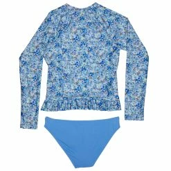 Splendid Girls Flora Long Sleeve Ruffle Rashguard Set -Volcom Shop 1500bc9c 6c23 4208 b6ca 0fb1ddc87583