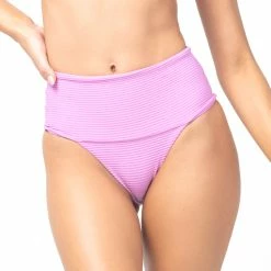 L*Space Womens Desi Eco Chic REPREVE® Bikini Bottoms