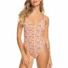 Roxy Womens Printed Beach Classics One Piece Swimsuit -Volcom Shop 1cba3fe3 8de8 4251 8538 7298f82c97c2