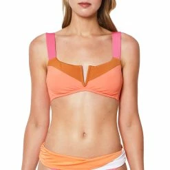 Sanctuary Womens V Wire Bralette Bikini Top