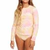 Billabong Girl's Chasing Sunshine Long Sleeve Rashguard -Volcom Shop 281f3688 d459 464d b410 be94254bfb1a