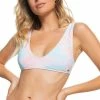 ROXY Womens Nautilus Elongated Triangle Bikini Top