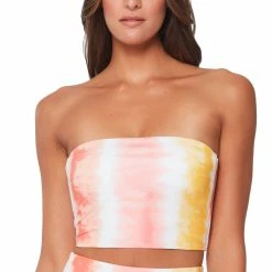 Sanctuary Women's Crop Bandeau Swim Top