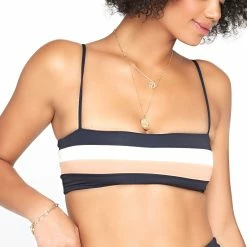L*Space Womens Rebel Stripe Bikini Top -Volcom Shop 4a342be0 eeb1 43d6 9d0a 41b5c1407777