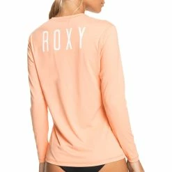 ROXY Women's Enjoy Waves Long Sleeve Rashguard -Volcom Shop 57aec03b 5727 4e95 88e3 fbec5e4f0247