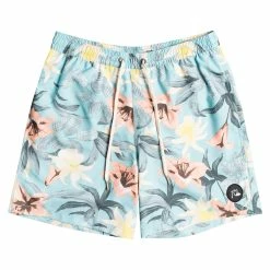 Quiksilver Mens Everyday Garden Path 17" Volley Boardshorts -Volcom Shop 58ac669c eb0c 4b97 bdc7 cc83dff5a5bd