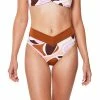 Sanctuary Womens High Leg High Rise V-Waist Bikini Bottoms -Volcom Shop 59b0a07e 773c 4560 9e67 8ae574487b4c