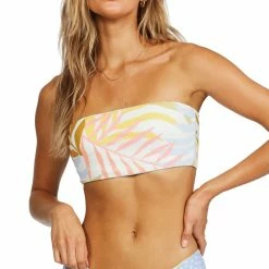 Billabong Women's Tropic Jungle Sunny Tube Swim Top