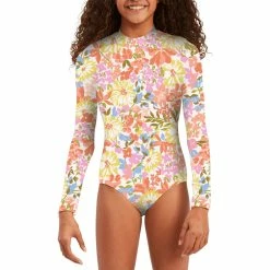 Billabong Girls Windsong Long Sleeve Swimsuit