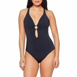 Bleu Rod Beattie Womens Cross Back One Piece Swimsuit -Volcom Shop 763b4974 c1fd 489b a856 bc45c91ed1f7