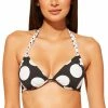 Bleu Rod Beattie Women's Underwire Halter Bra Bikini Top