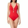 Bleu Rod Beattie Womens Cross Back One Piece Swimsuit -Volcom Shop 7bcc53f5 1e20 4ef4 b393 002b8dcad12a