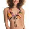 Maaji Women's Onyx Lupe Front Tie Halter Bikini Top -Volcom Shop 8b773843 ed5a 4049 9cd2 8f8a4db8f875