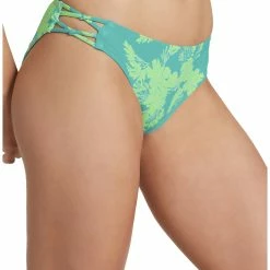 ROXY Womens Printed Beach Classics Full Bikini Bottoms