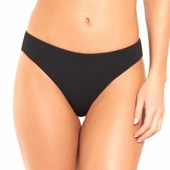 Maaji Womens Sublimity Classic Bikini Bottoms - Black Orchid