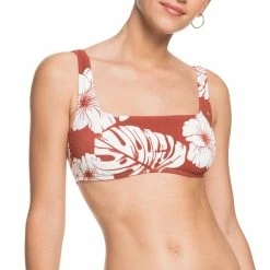 Roxy Womens Garden Trip Bralette Bikini Top