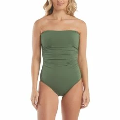 Helen Jon Womens Classic Bandeau One Piece Classic Bandeau One Piece -Volcom Shop a36f6c1a 316f 48e4 bc16 7dcd9d863036