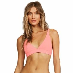 Billabong Women's Sol Searcher Banded High Point Tri Swim Top