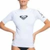 ROXY Women's Whole Hearted Short Sleeve Rashguard