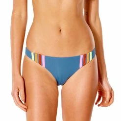 Rip Curl Womens Wave Shapers Stripe Banded Tri Bikini Bottoms -Volcom Shop a84b3ed0 1f84 44a4 8abe 06732944fb79