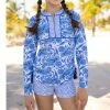 Cabana Life Girls Charleston Rashguard Set -Volcom Shop ab9967f5 b233 448a 89a8 a0a2f76dea81