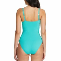 Bleu Rod Beattie Womens One Shoulder One Piece Swimsuit -Volcom Shop ac7f2236 4ab4 428d ae91 fae637f8785b