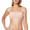 Sanctuary Womens U Wire Bandeau Bikini Top