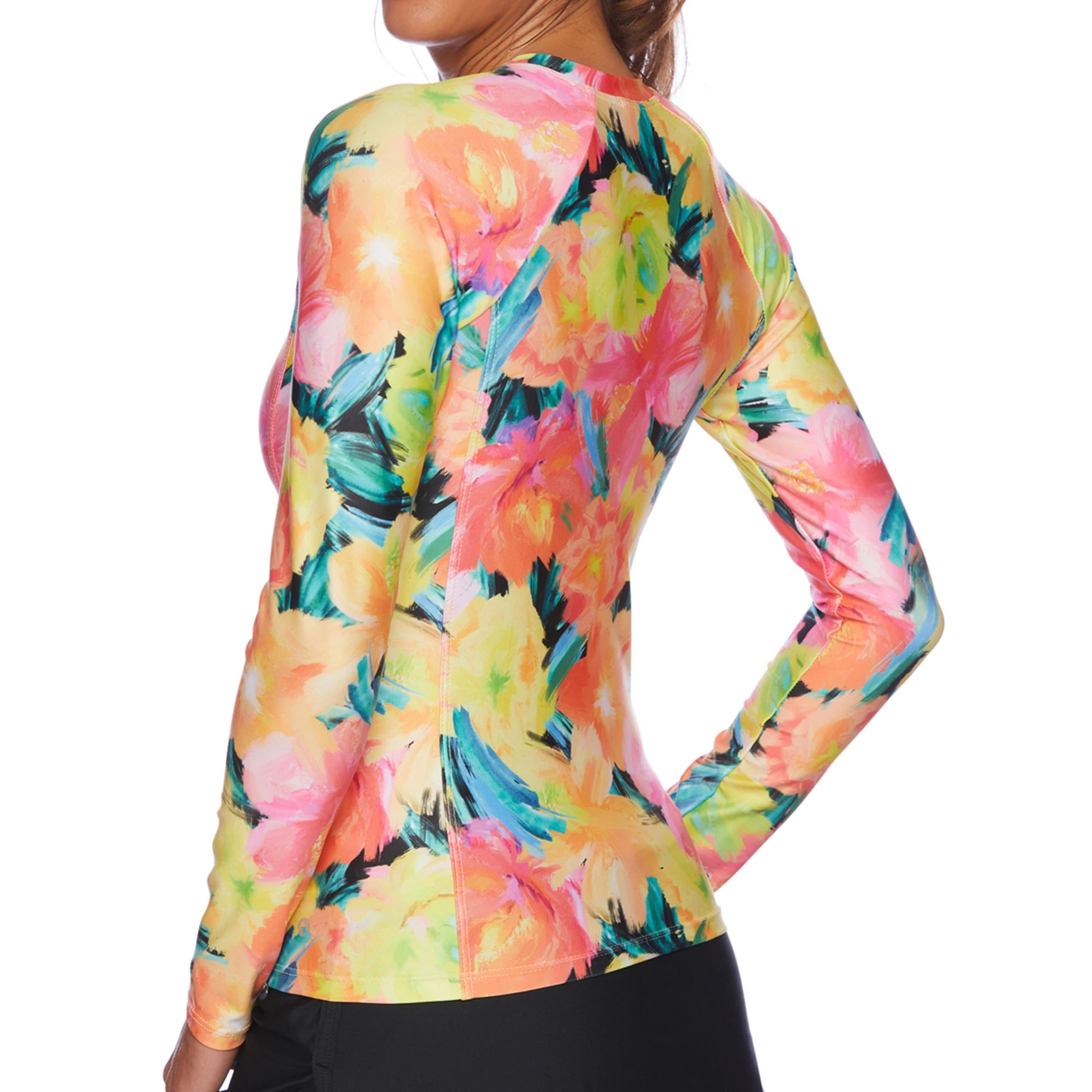 Next By Athena Womens Mai Tai Bloom Detox Rashguard 4 Next By Athena Womens Mai Tai Bloom Detox Rashguard - Image 2