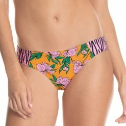 Maaji Women's Savage Roots Docks Tab Side Bikini Bottoms