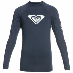 ROXY Girls Whole Hearted Long Sleeve Rashguard