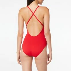 Bleu Rod Beattie Womens Cross Back One Piece Swimsuit -Volcom Shop c5ece51e 2712 40ce 988b 6c5c982e6968