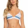 ROXY Womens ROXY Line Up Fixed Triangle Bikini Top