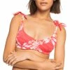 Roxy Womens Seaside Tropics D-Cup Underwired Bikini Top