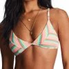Billabong Womens Island Glow Tanlines Charlie Fixed Triangle Bikini Top