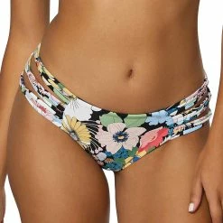 O'Neill ONeill Womens Twiggy Boulders Strappy Side Full Swim Bottom