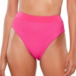 Sanctuary Women's Sandbar Banded High Leg High Rise Swim Bottoms -Volcom Shop f4c97d01 7f6b 4761 a4ab 4504eccad337