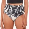 Sanctuary Womens In The Shade High Rise Bikini Bottoms