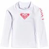 ROXY Toddler Girl's Whole Hearted Long Sleeve Rashguard -Volcom Shop f983f0e1 238a 4958 b599 6e26f74a8b17